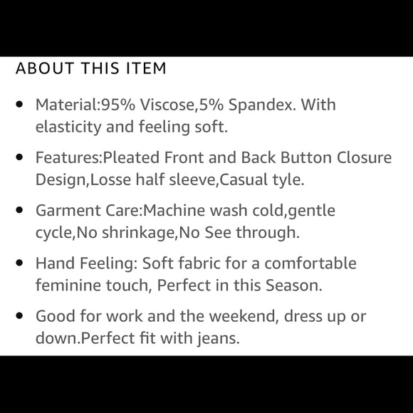 New super cute black top - Picture 3 of 4